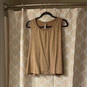 Fabletics tank 3x Casual Brown Sleeveless Top